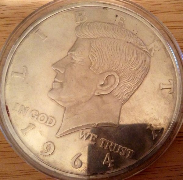 1996-Half-Pound-Kennedy-Half-Dollar-.999-Pure-Silver
